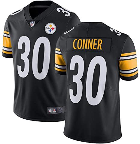 Men Pittsburgh Steelers #30 James Conner Nike Black Limited NFL Jersey